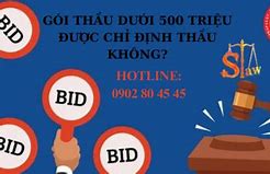 Gói Thầu Dưới 100Tr