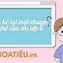 Viết Bài Văn Kể Lại Một Trải Nghiệm Của Em Ngắn Gọn Đi Chơi